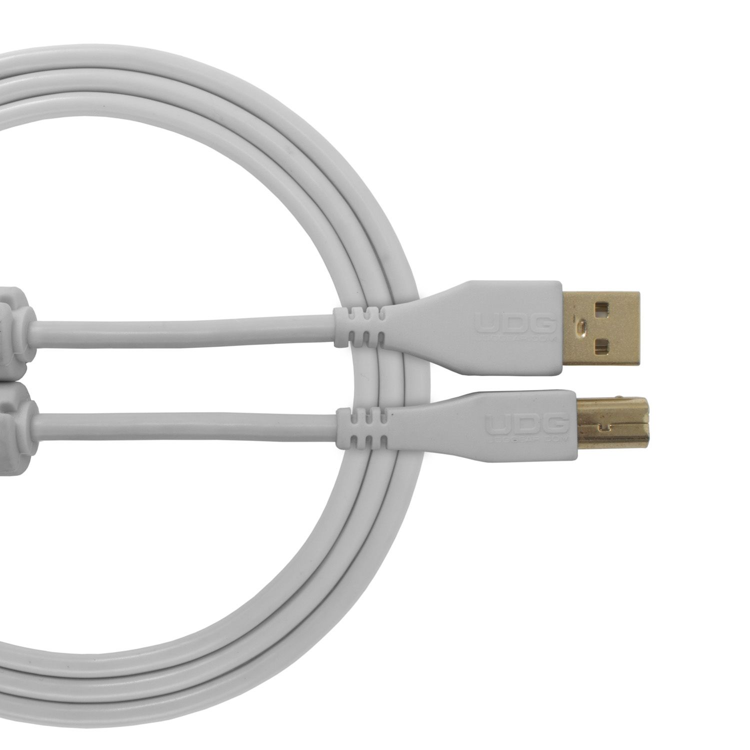 U95001WH UDG AUDIO CABLE USB 2.0 A-B WHITE STRA 1M